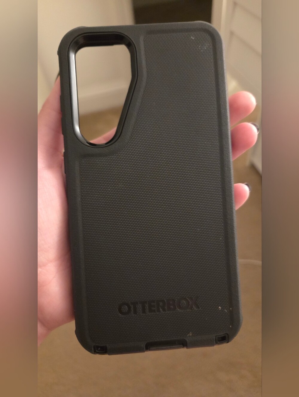 OtterBox Black Samsung Galaxy S23 Ultra Defender Series